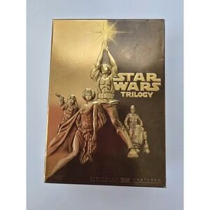 Star Wars Trilogy DVD Box‎ Set Lucasfilm THX Mastered Gold Edition